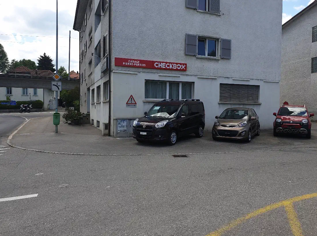 L'atelier du Garage Pierre-Pertuis à Tavannes